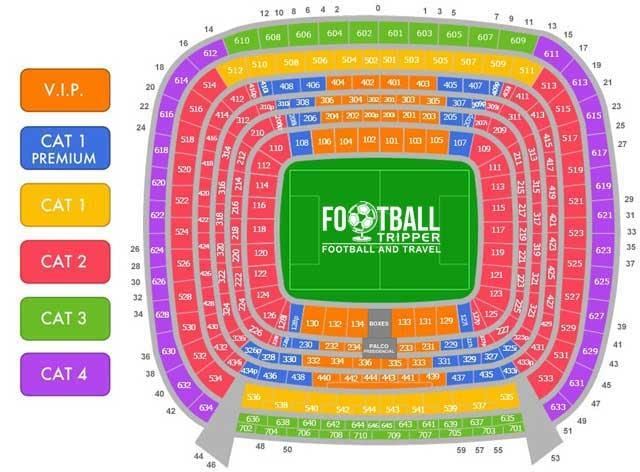 bernabeu ಸ್ಥಾನವನ್ನು ನಕ್ಷೆ